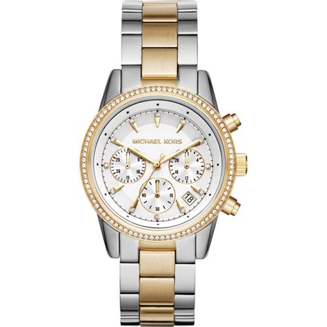 michael kors mk 6974|two tone mk watch.